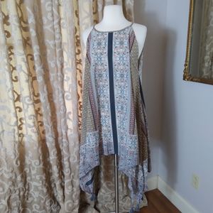 Kori America - silk handkerchief dress - M/L